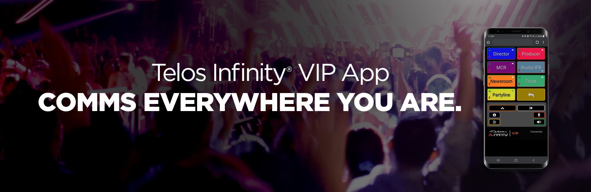 Telos Infinity VIP - Virtual Intercom Platform