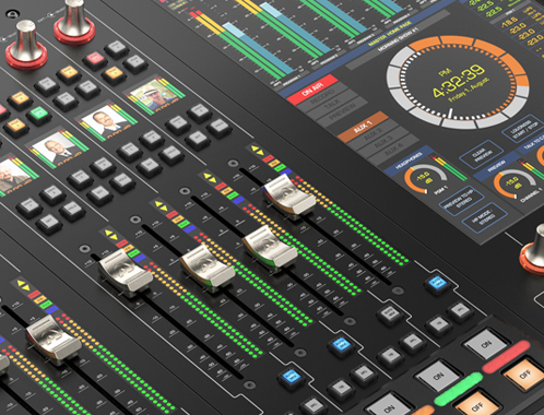 AoIP Mixing Consoles